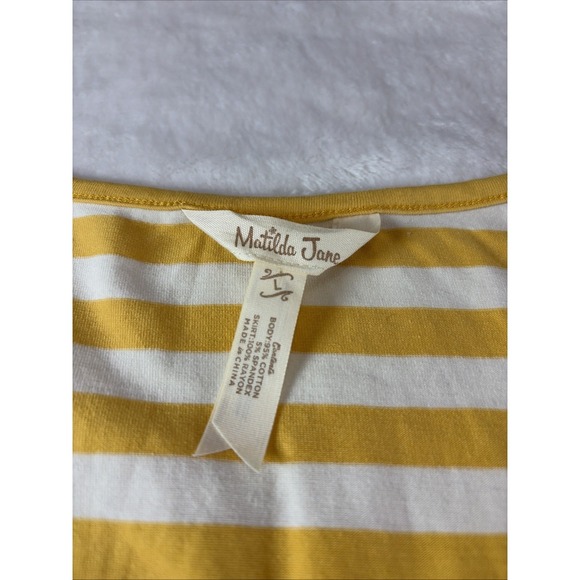 Womens Matilda Jane Size L Wonderment Sunshine Ahead Tank Tiered Bottom Whimsy - Picture 6 of 9